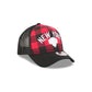 New York Knicks Evergreen Check 9FORTY A-Frame Trucker Hat