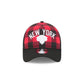 New York Knicks Evergreen Check 9FORTY A-Frame Trucker Hat