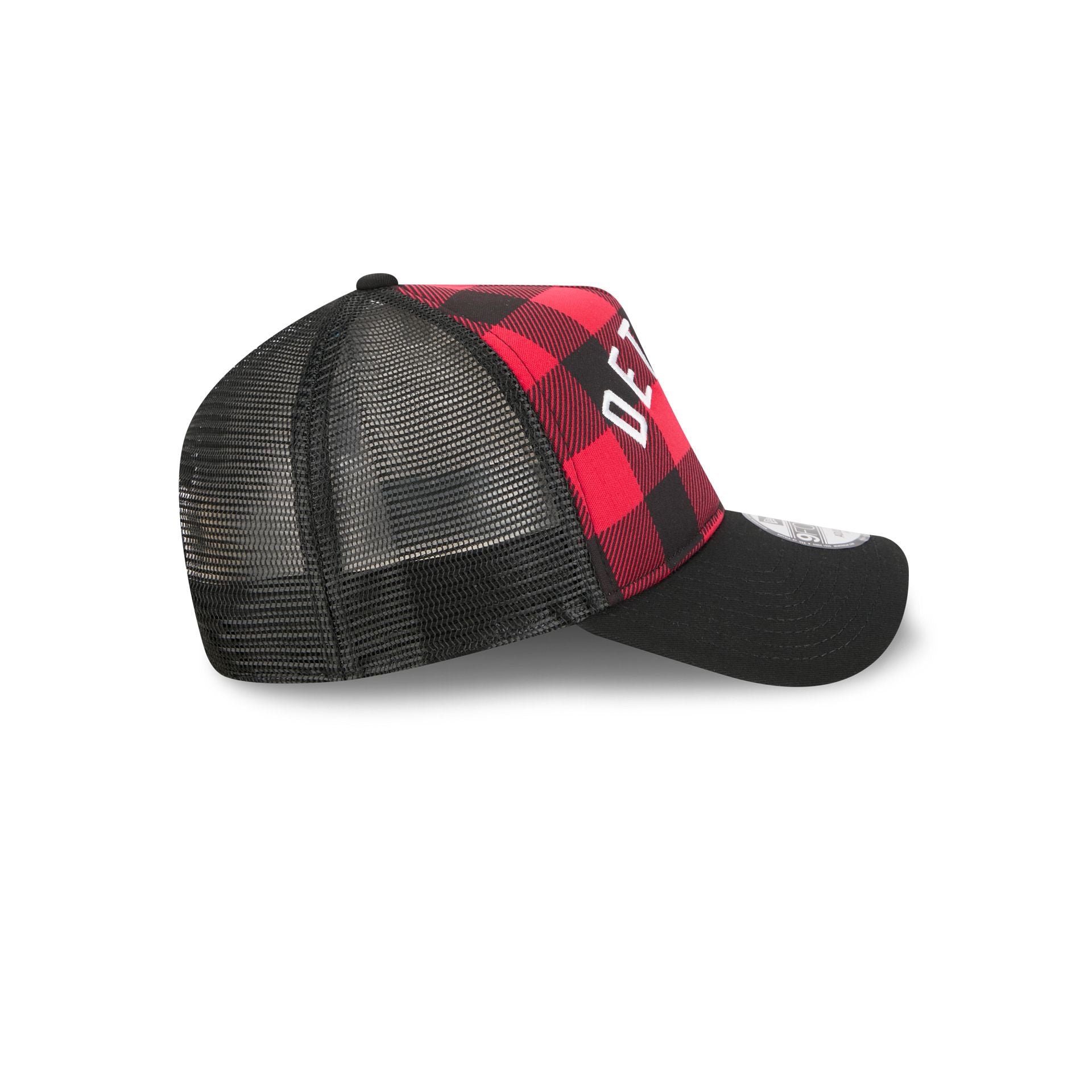 Detroit Tigers Evergreen Check 9FORTY A-Frame Trucker Hat