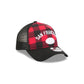 San Francisco 49ers Evergreen Check 9FORTY A-Frame Trucker Hat