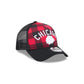 Chicago Blackhawks Evergreen Check 9FORTY A-Frame Trucker Hat