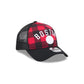 Boston Bruins Evergreen Check 9FORTY A-Frame Trucker Hat