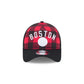 Boston Bruins Evergreen Check 9FORTY A-Frame Trucker Hat
