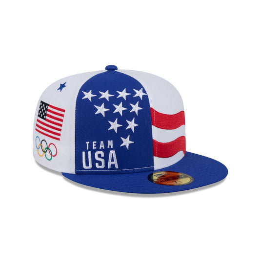 Team USA American Flag 59FIFTY Fitted Hat - New Era Cap