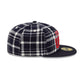 Team USA Navy Plaid 59FIFTY Fitted Hat