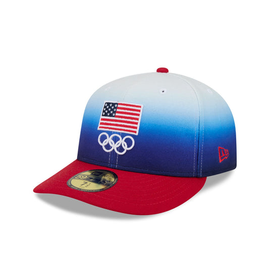 Team USA Gradient Fleece 59FIFTY Fitted Hat - New Era Cap