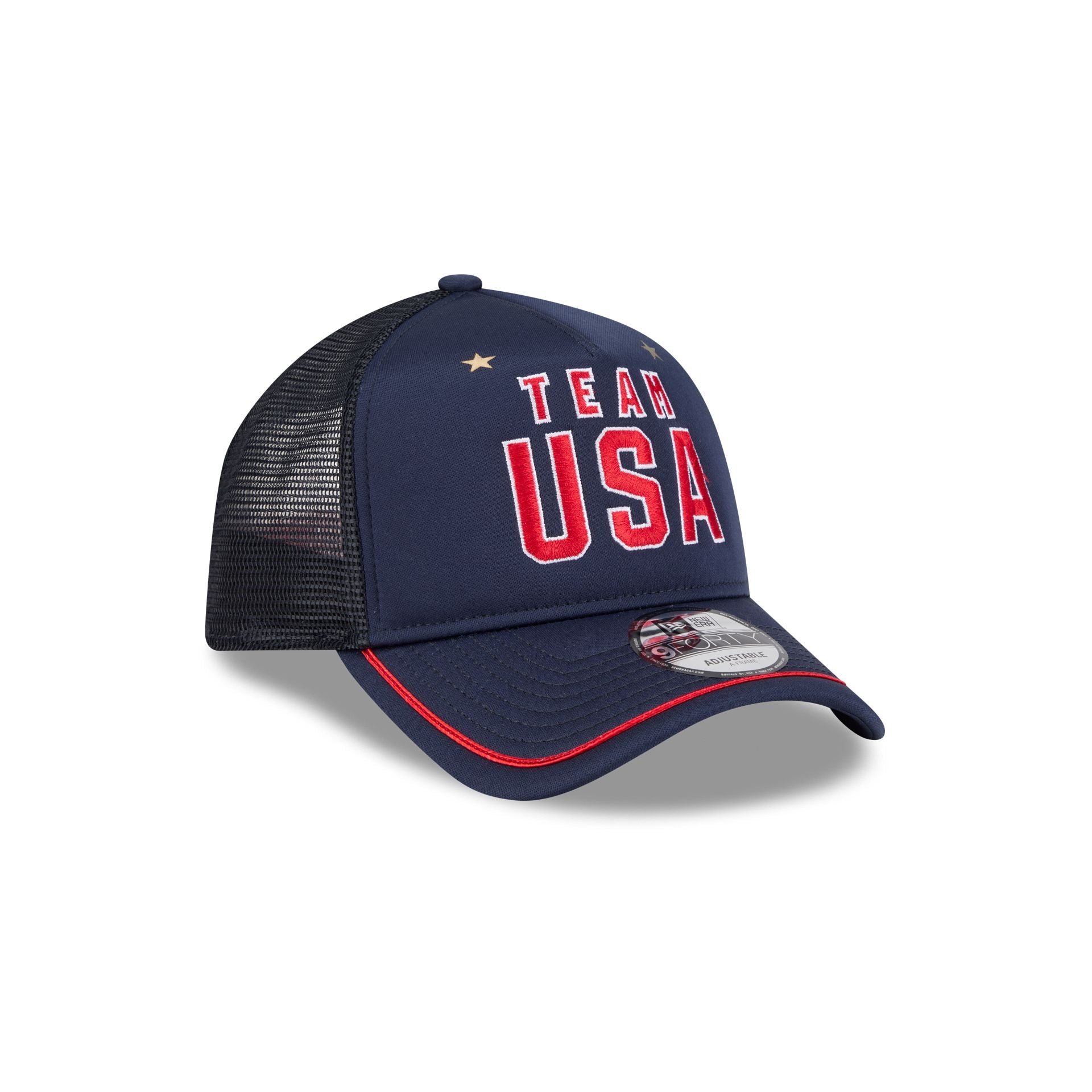 Team USA Navy 9FORTY A-Frame Snapback Hat