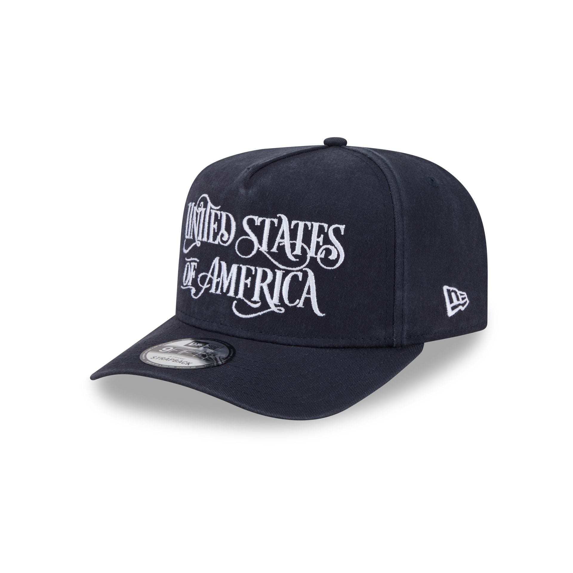 Team USA Script 9FIFTY A-Frame Strapback Hat