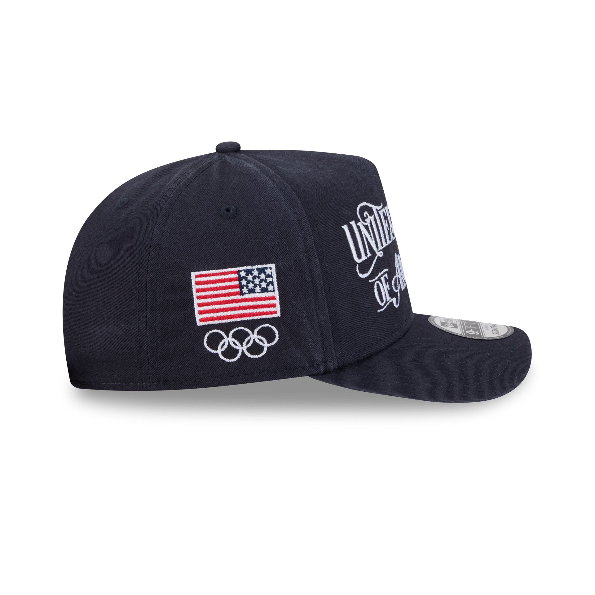 Team USA Script 9FIFTY A-Frame Strapback Hat