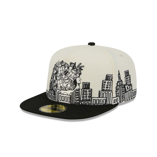 Teenage Mutant Ninja Turtles Cityscape 59FIFTY A-Frame Fitted Hat - New Era Cap