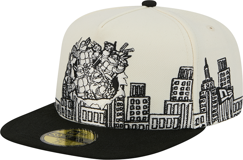 Teenage Mutant Ninja Turtles Cityscape 59FIFTY A-Frame Fitted Hat