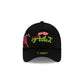 Teenage Mutant Ninja Turtles Black 9FORTY A-Frame Snapback Hat