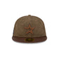Houston Astros Utility Linen Retro Crown 59FIFTY Fitted Hat