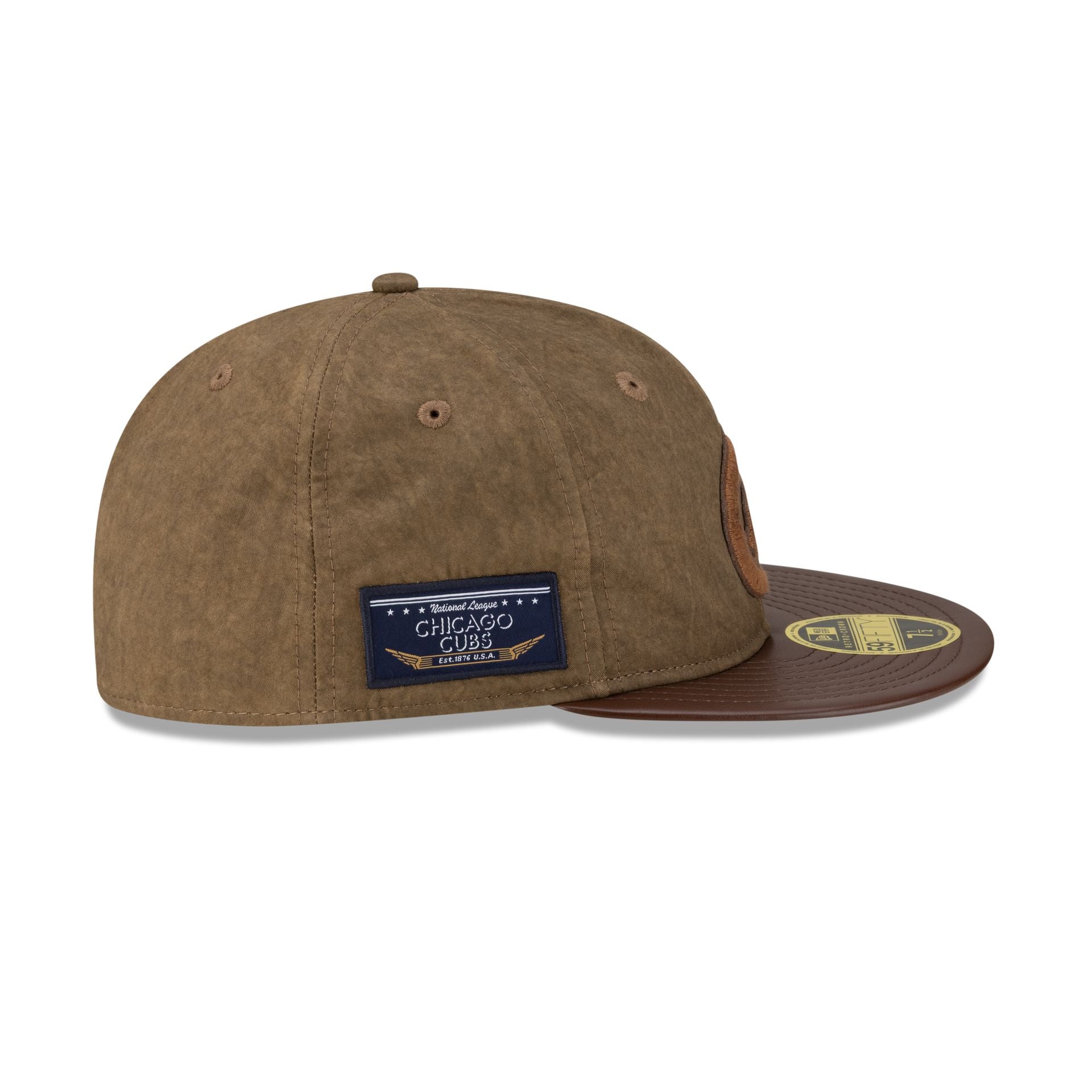Chicago Cubs Utility Linen Retro Crown 59FIFTY Fitted Hat – New