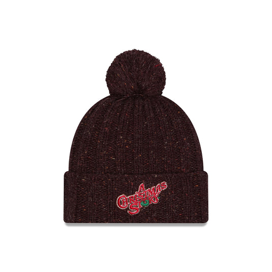 A Christmas Story Pom Knit Hat - New Era Cap