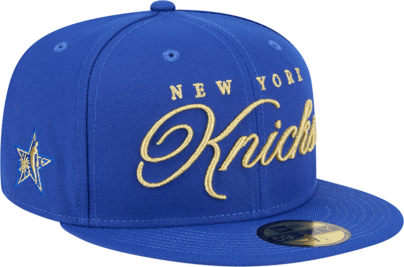 New York Knicks 2026 All-Star Game Script Shine 59FIFTY Fitted Hat