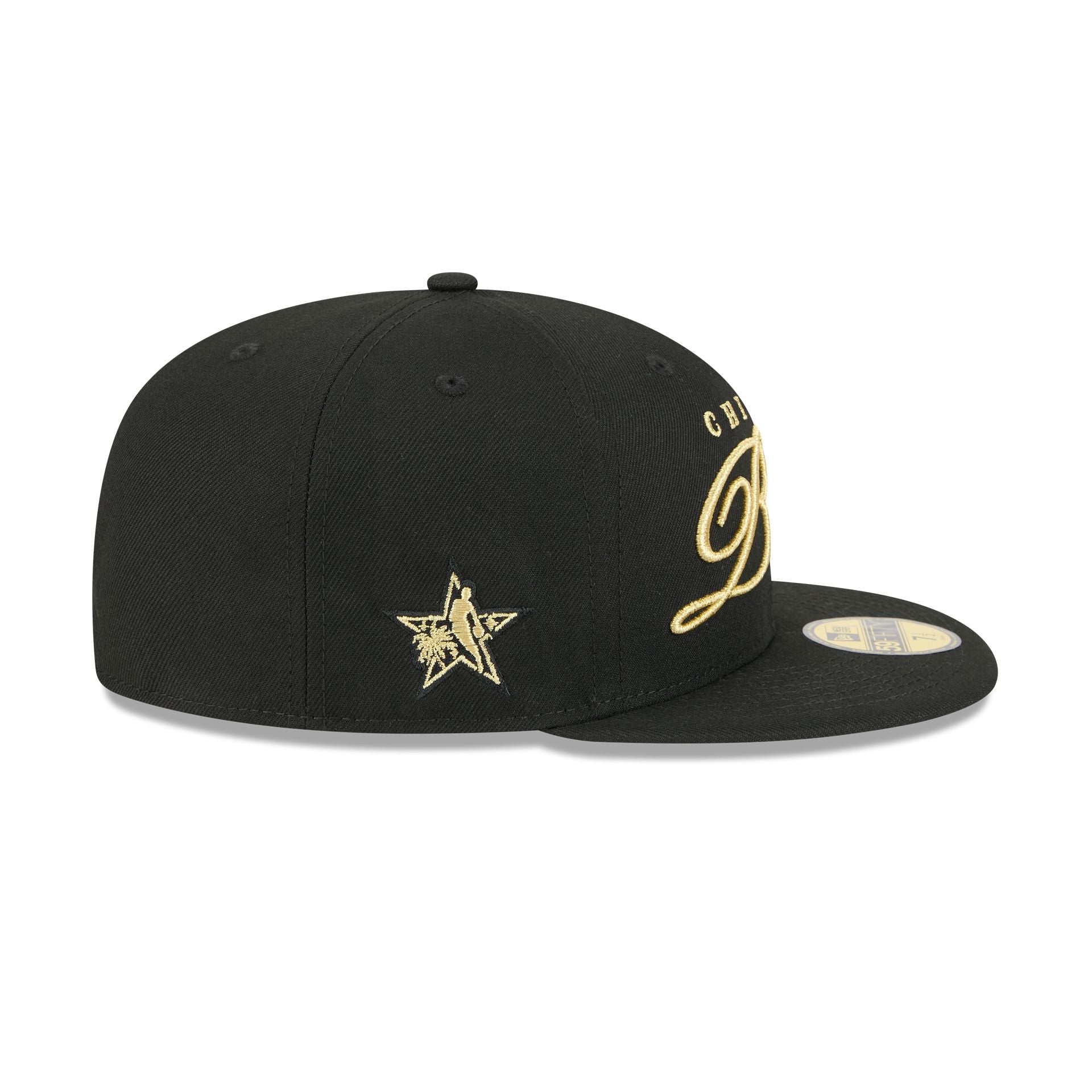 Chicago Bulls 2026 All-Star Game Script Shine 59FIFTY Fitted Hat