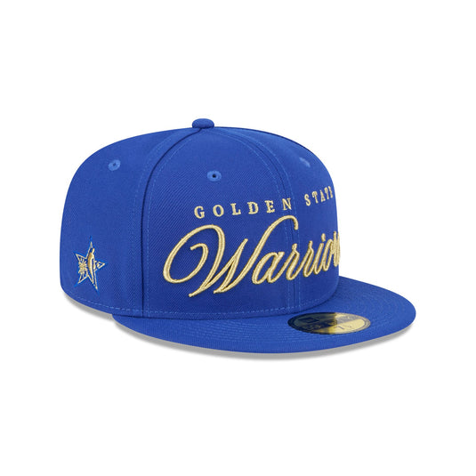 Golden State Warriors 2026 All-Star Game Script Shine 59FIFTY Fitted Hat - New Era Cap