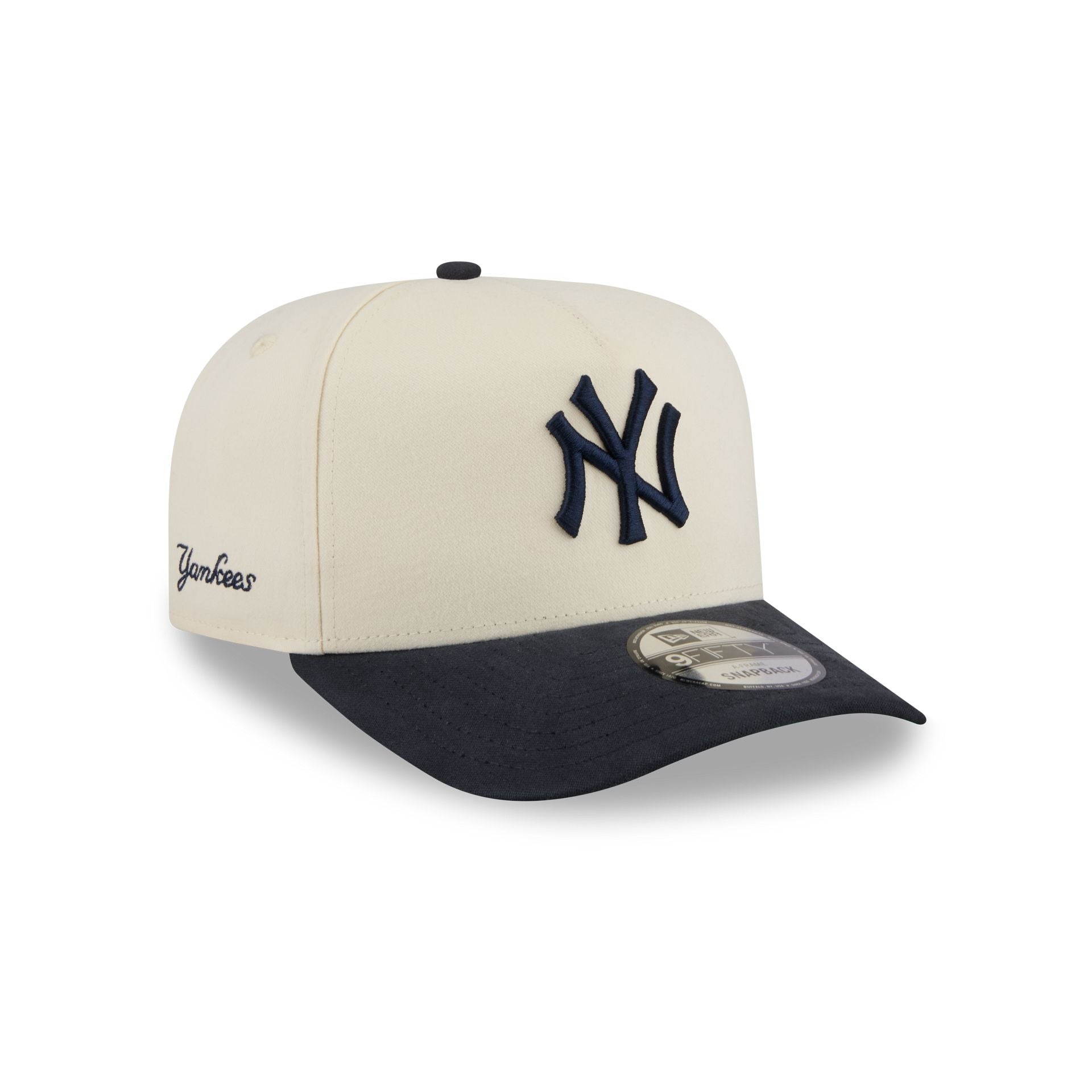 New York Yankees Cotton Brush Chrome Pre-Curve 9FIFTY A-Frame