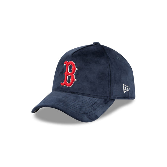 Boston Red Sox Velour 9FORTY A-Frame Snapback Hat - New Era Cap
