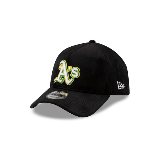 Athletics Velour 9FORTY A-Frame Snapback Hat - New Era Cap
