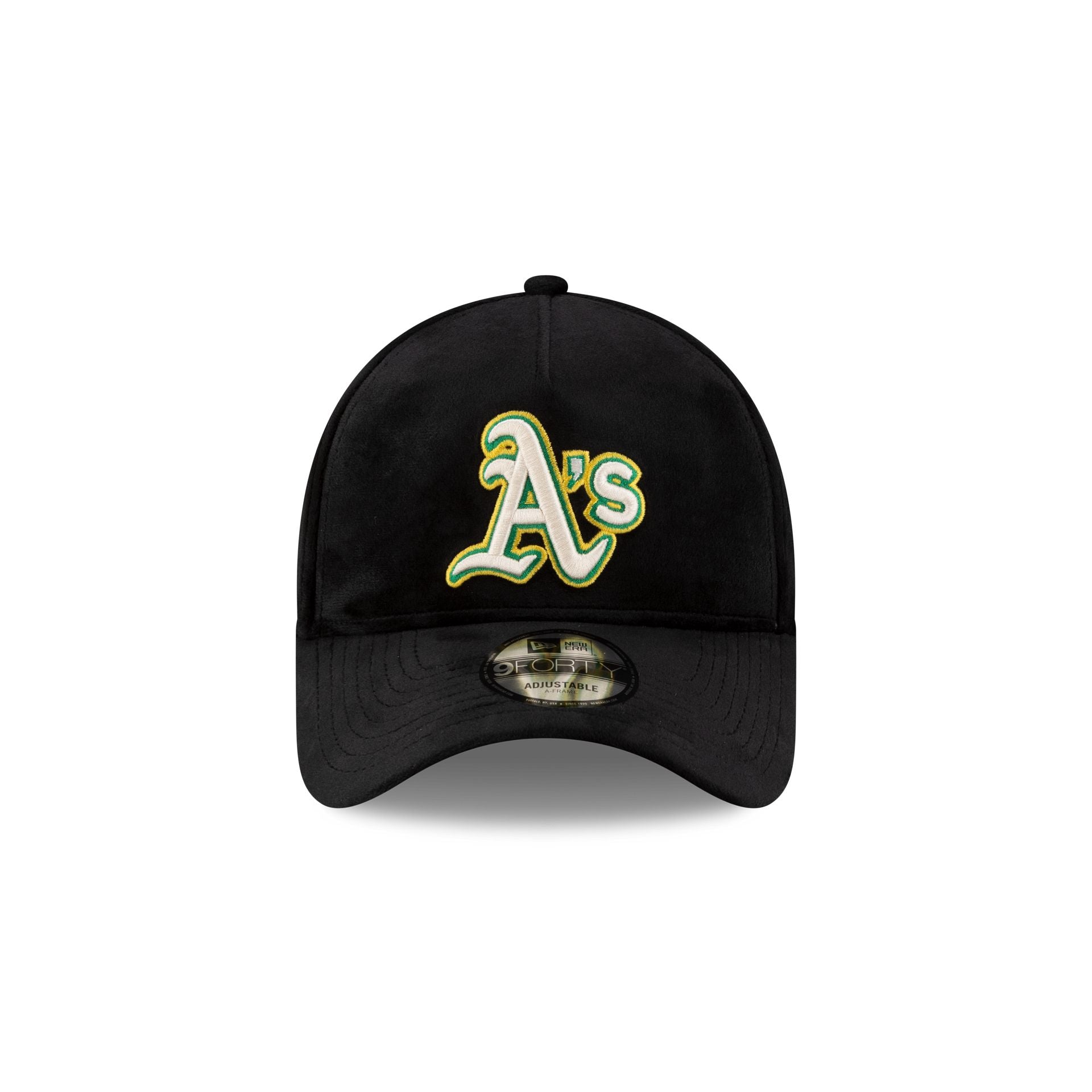 Athletics Velour 9FORTY A-Frame Snapback Hat – New Era Cap