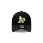 Athletics Velour 9FORTY A-Frame Snapback Hat