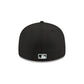 Boston Red Sox Black Pre-Curve 59FIFTY Fitted Hat