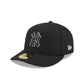 New York Yankees Black Pre-Curve 59FIFTY Fitted Hat