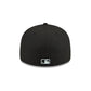 Los Angeles Dodgers Black Pre-Curve 59FIFTY Fitted Hat