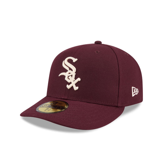 Chicago White Sox Maroon Pre-Curve 59FIFTY Fitted Hat - New Era Cap