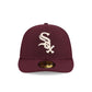 Chicago White Sox Maroon Pre-Curve 59FIFTY Fitted Hat