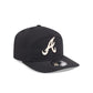 Atlanta Braves Black Nylon 19TWENTY Snapback Hat