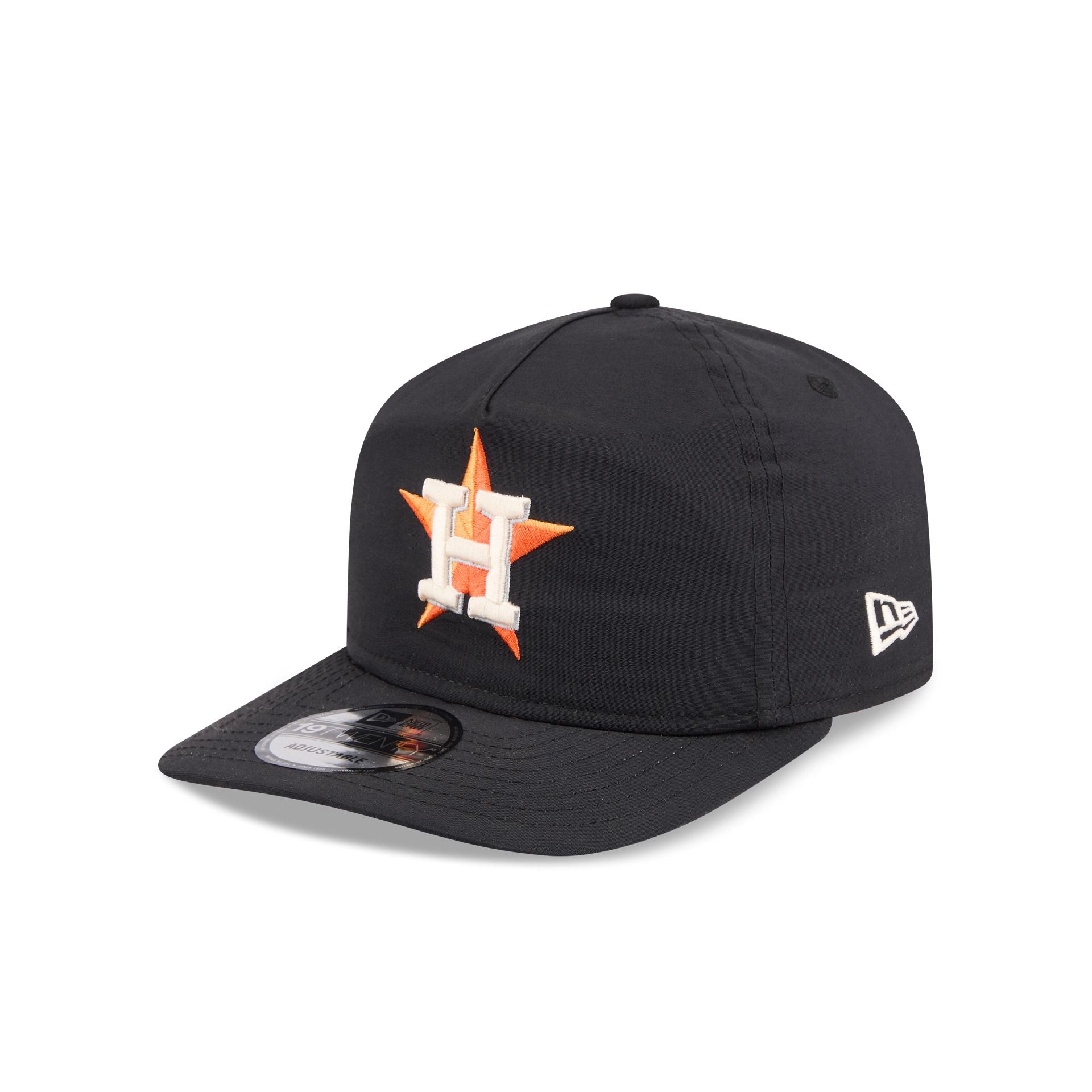 Houston Astros Black Nylon 19TWENTY Snapback Hat – New Era Cap