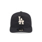 Los Angeles Dodgers Black Nylon 19TWENTY Snapback Hat