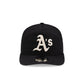 Athletics Black Nylon 19TWENTY Snapback Hat