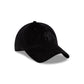New York Yankees Black Velour 9TWENTY Adjustable Hat