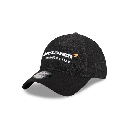 McLaren Formula 1 Team Black Denim 9TWENTY Adjustable Hat - New Era Cap