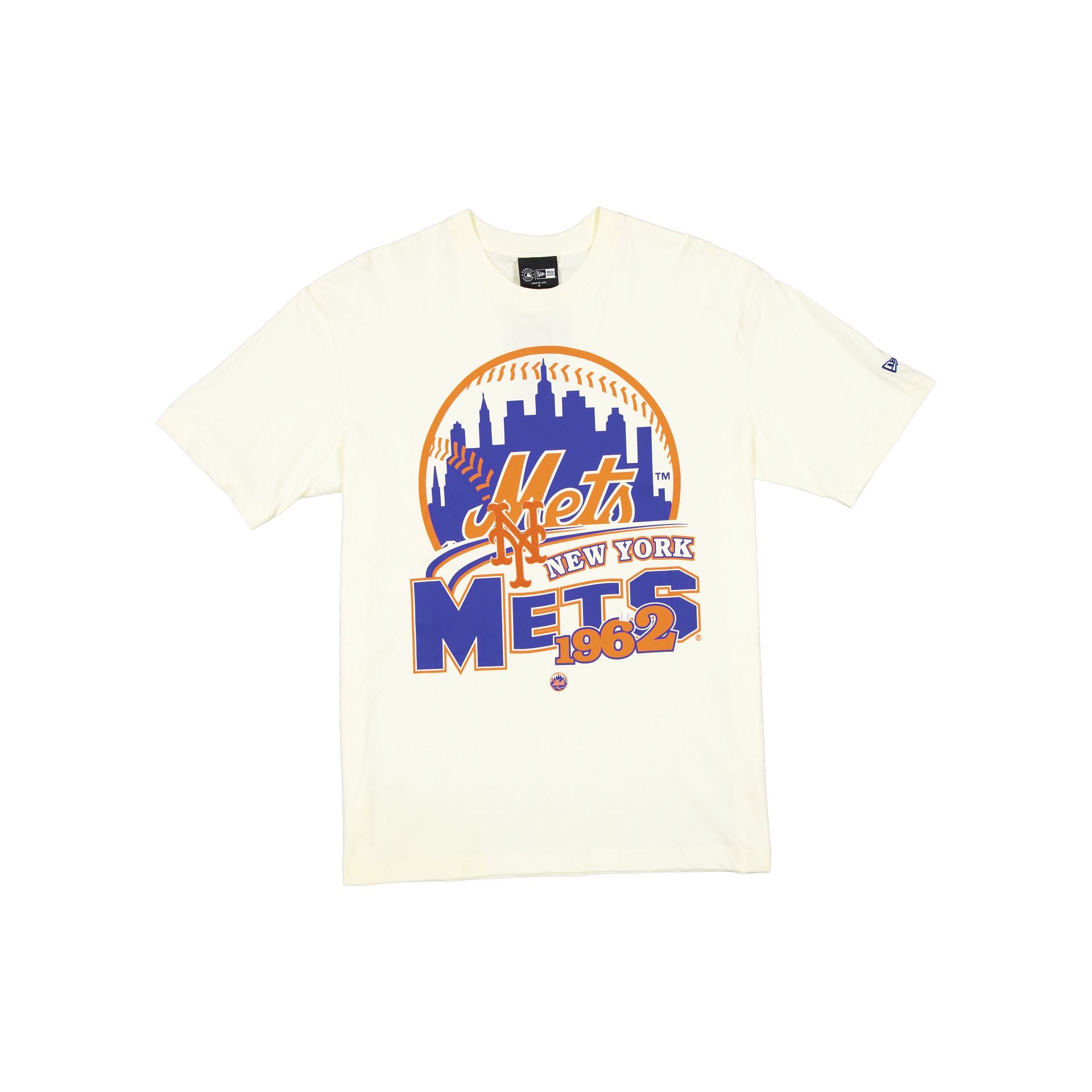 New York Mets Retro Chrome White T-Shirt – New Era Cap
