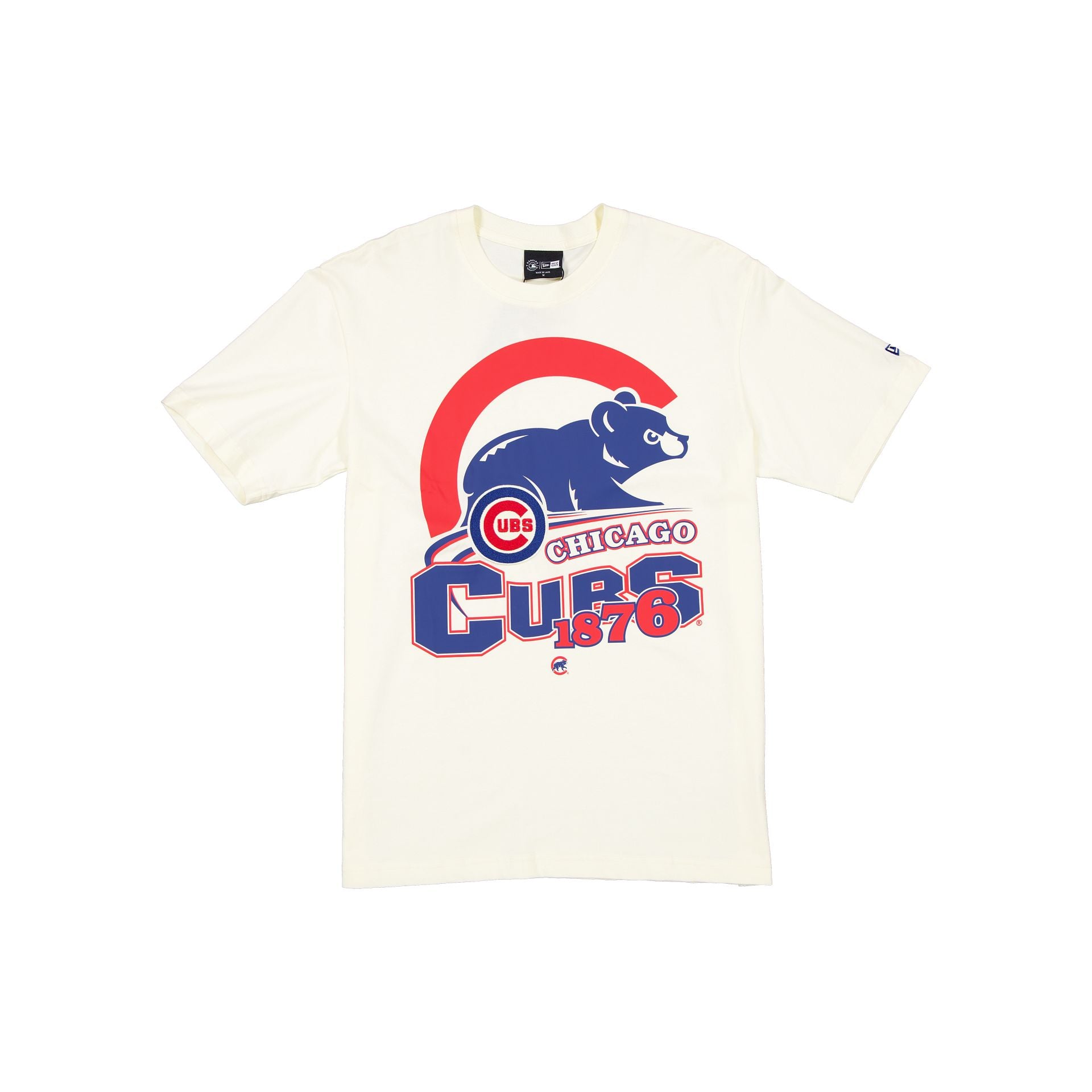 Chicago Cubs Retro Chrome White T-Shirt