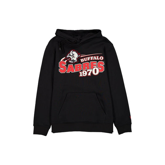 Buffalo Sabres Retro Black Hoodie - New Era Cap