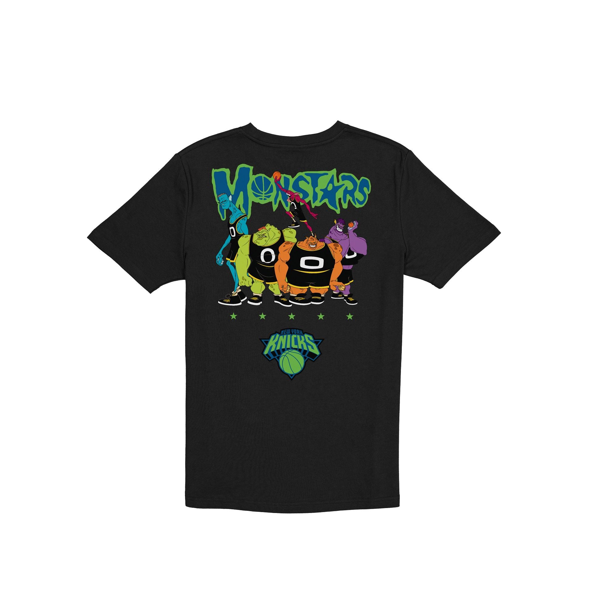 Space Jam x New York Knicks Monstars Black T-Shirt