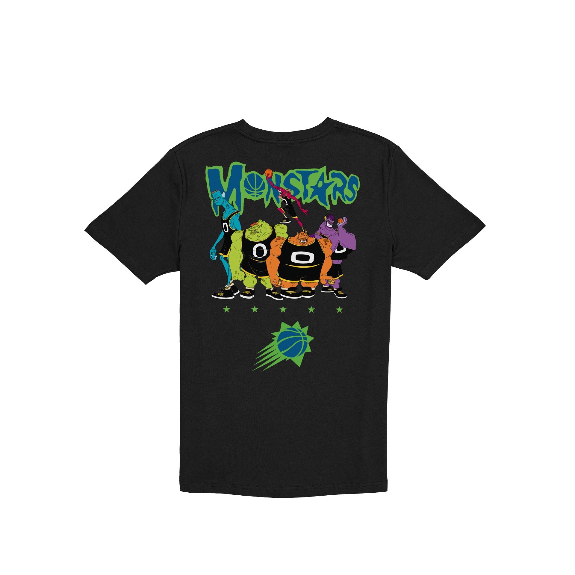 Space Jam x Phoenix Suns Monstars Black T-Shirt