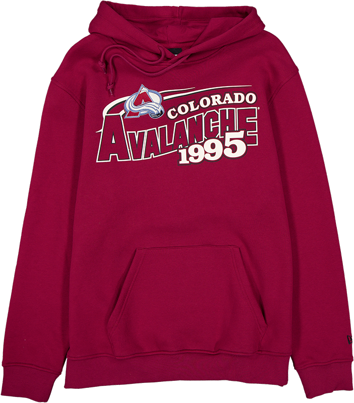Colorado Avalanche Retro Red Hoodie