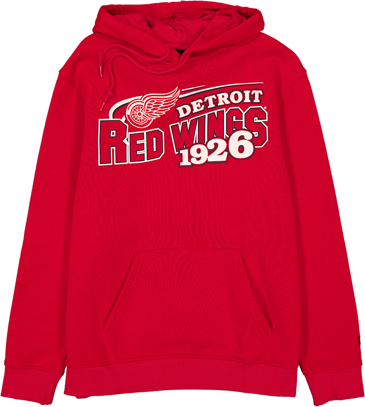 Detroit Red Wings Retro Red Hoodie