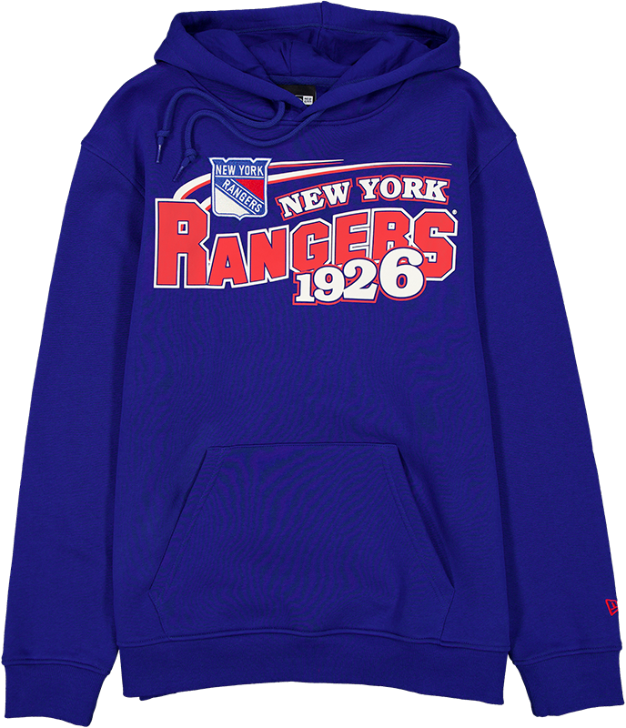 New York Rangers Retro Blue Hoodie