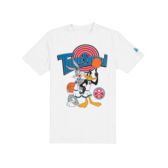 Space Jam x Denver Nuggets Tune Squad White T-Shirt - New Era Cap