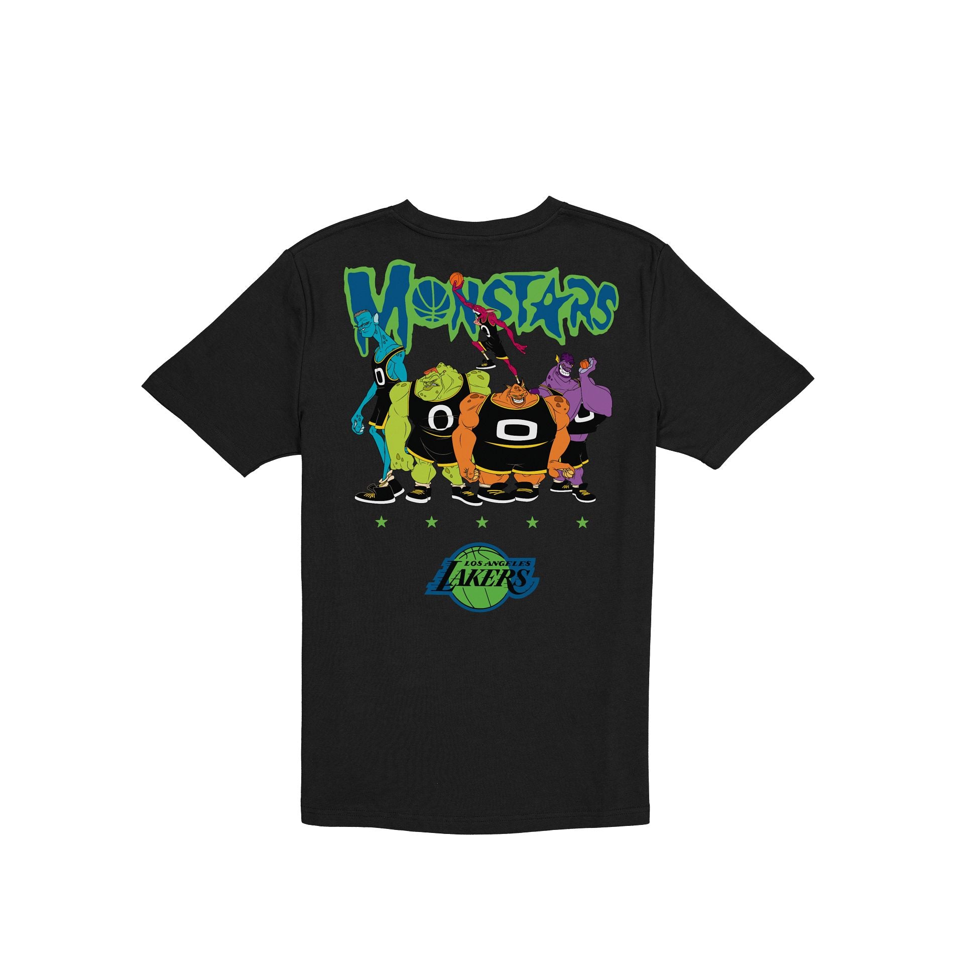 Space Jam x Los Angeles Lakers Monstars Black T-Shirt