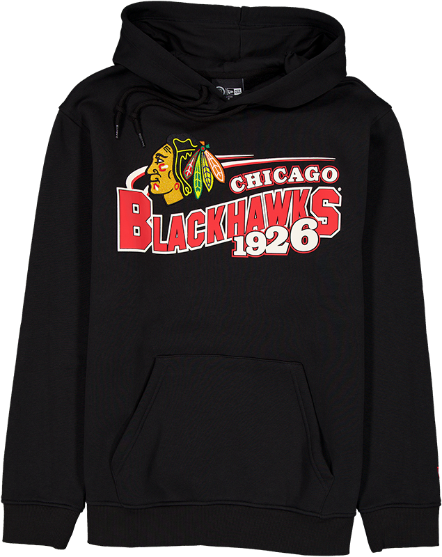 Chicago Blackhawks Retro Black Hoodie