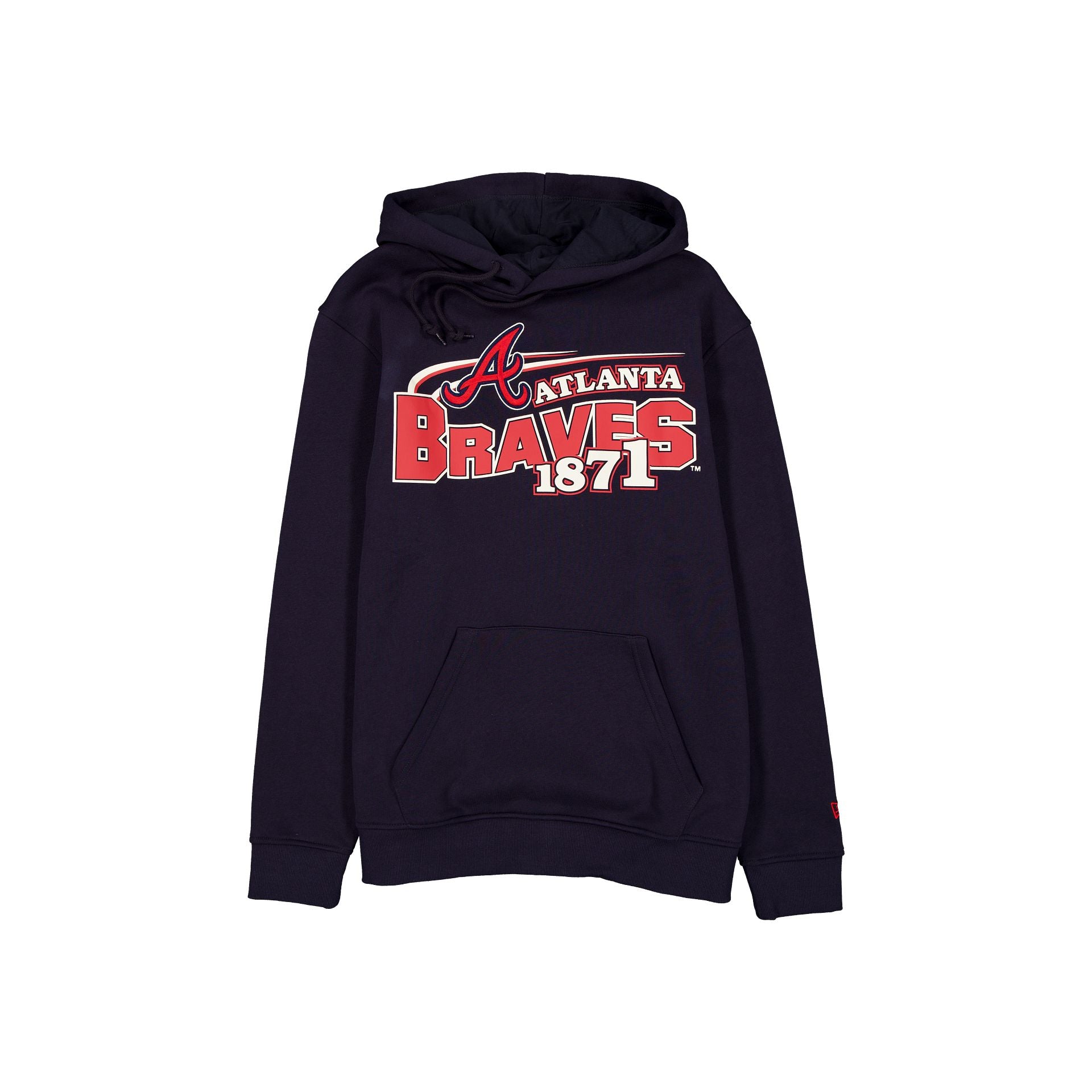 Atlanta Braves Retro Navy Hoodie